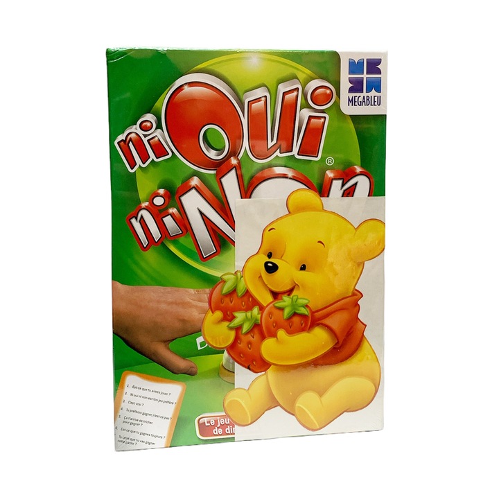Társasjáték MEGABLEU Ni oui Ni non 6780102 1-84, Se igen, se nem, 20 x 28,5 cm, francia nyelven