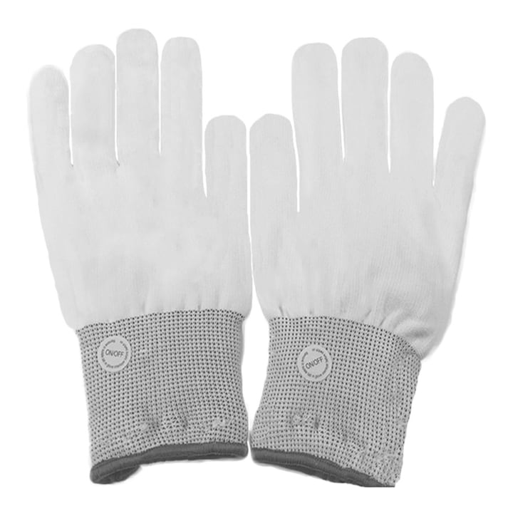 Ръкавици, AMRINUGL, модел скелет, светещи, унисекс, полиестер и найлон