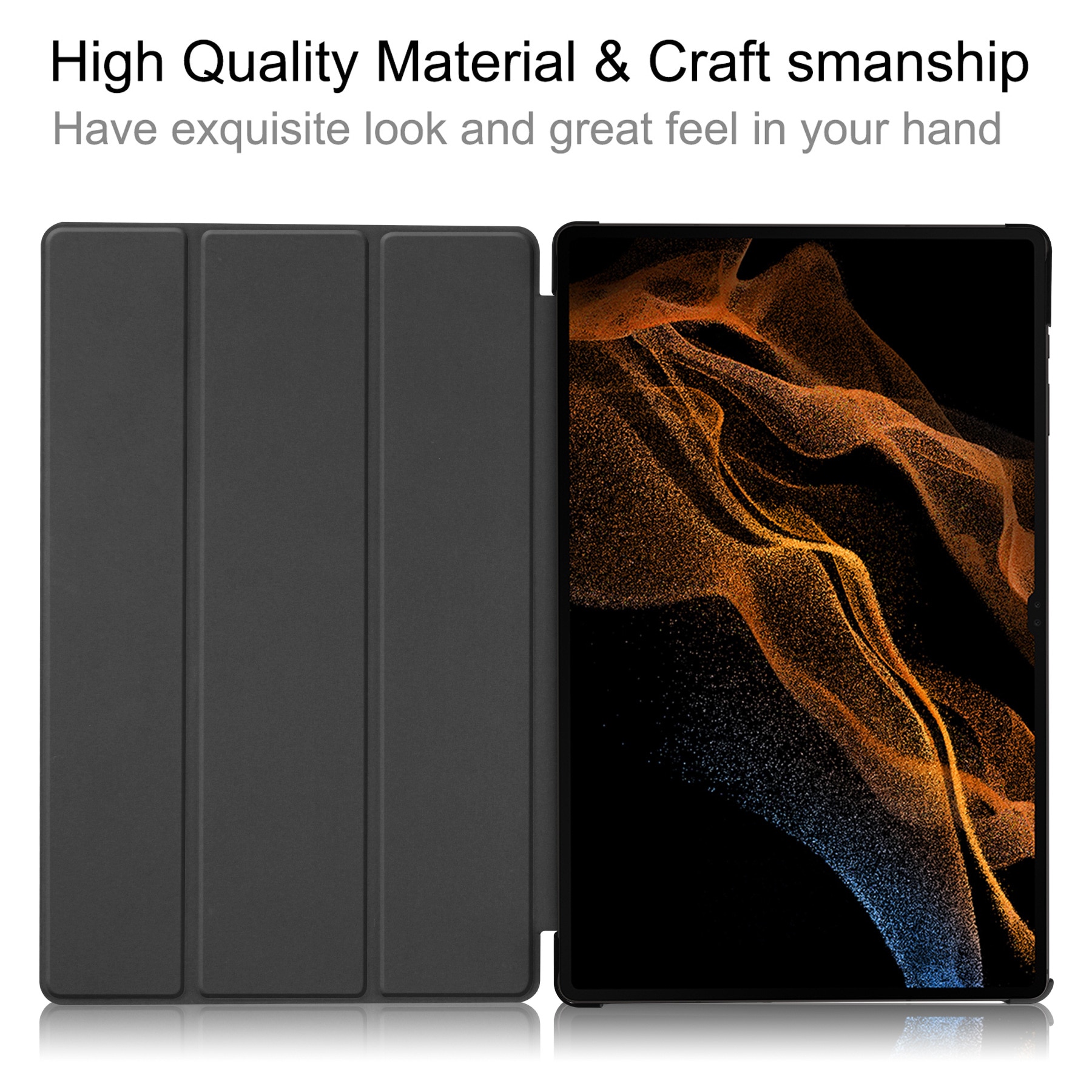 Husa Ultra Slim, Revomag, pentru Samsung Galaxy Tab S9 Plus 12.4" (2023) - Smart Cover
