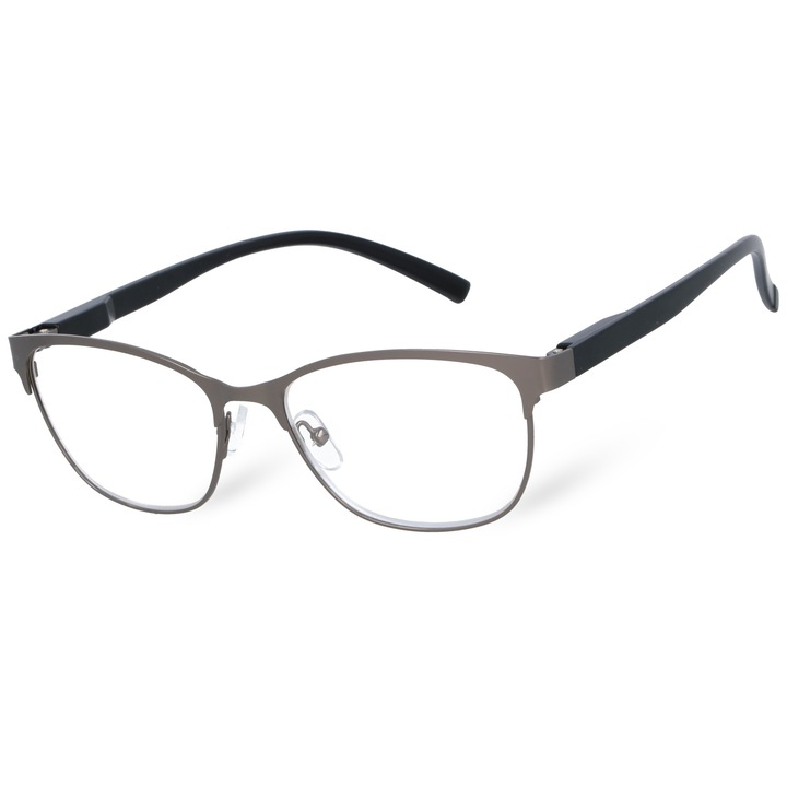 Очила за четене с диоптри, Born86, сиво/синьо, +3,50