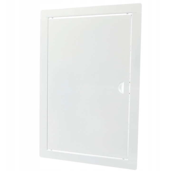 Usi De Inspectie, Material Tabla Zincata, Vopsita Electrostatic, Utilizare Usi De Inspectie Pentru Cosuri, Ventilatie, Inchidere Cu Clips, Executie De Inalta Calitate, 30X60 cm, Alb