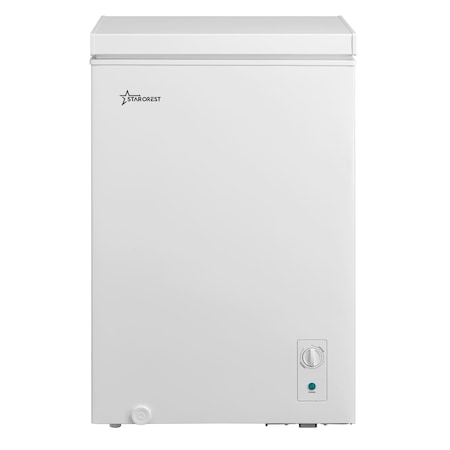Lada frigorifica STARCREST SCF-99WHE, Clasa E, Capacitate 99L, Sistem convertibil, Termostat reglabil, Alb