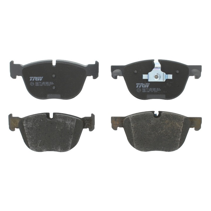 Set 4 placute de frana fata, compatibil cu BMW X5 (E70), X5 (F15, F85), X6 (E71, E72), X6 (F16, F86) 2.0-4.8 10.06-07.19