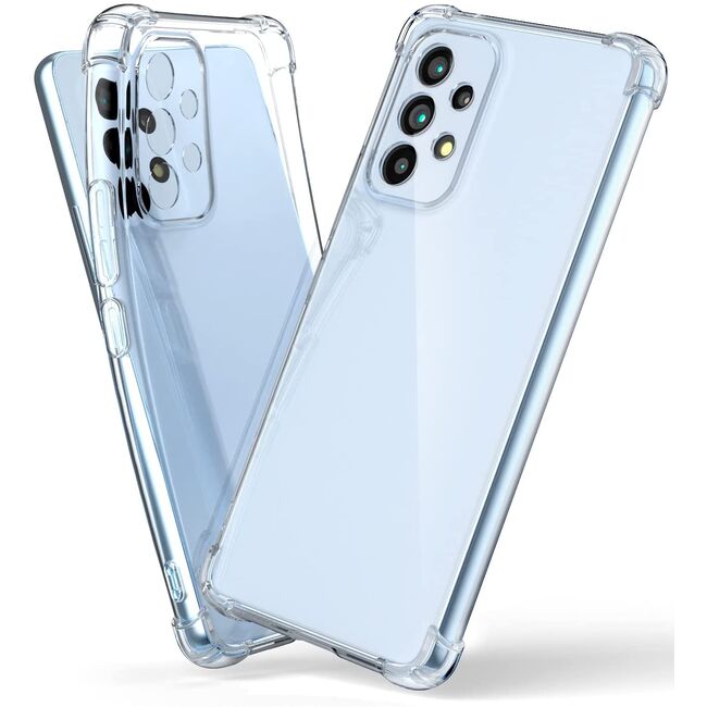 Husa Pentru Samsung A53 5G Anti-Shock, Silicon, Transparent, BzStore