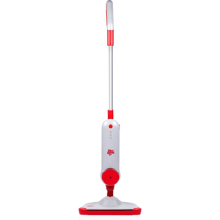 Dirt Devil XEH25247589 Gőztisztító, 1300W,5,5 m kábel, max 0,8 bar, 330 ml víztartály, Fehér/Piros