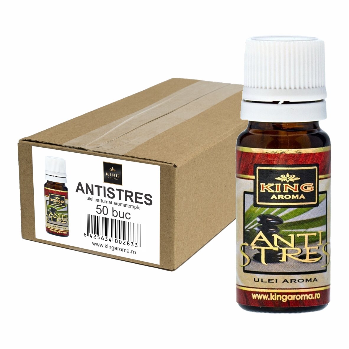 Pachet 50 Uleiuri Parfumate Aromaterapie Antistres Kingaroma 10 Ml Emagro 0357