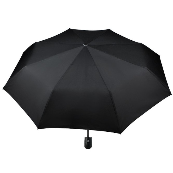 WTO automata esernyő, összecsukható, átmérő 110 cm, fekete