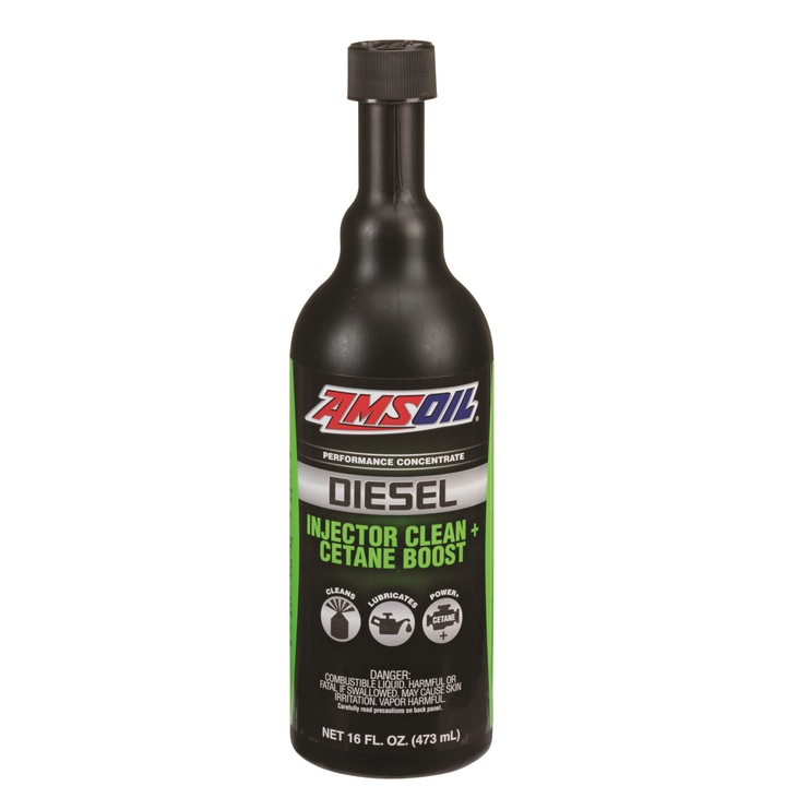 Aditiv, Amsoil, DIESEL INJECTOR CLEAN + CETANE BOOST, 473ML