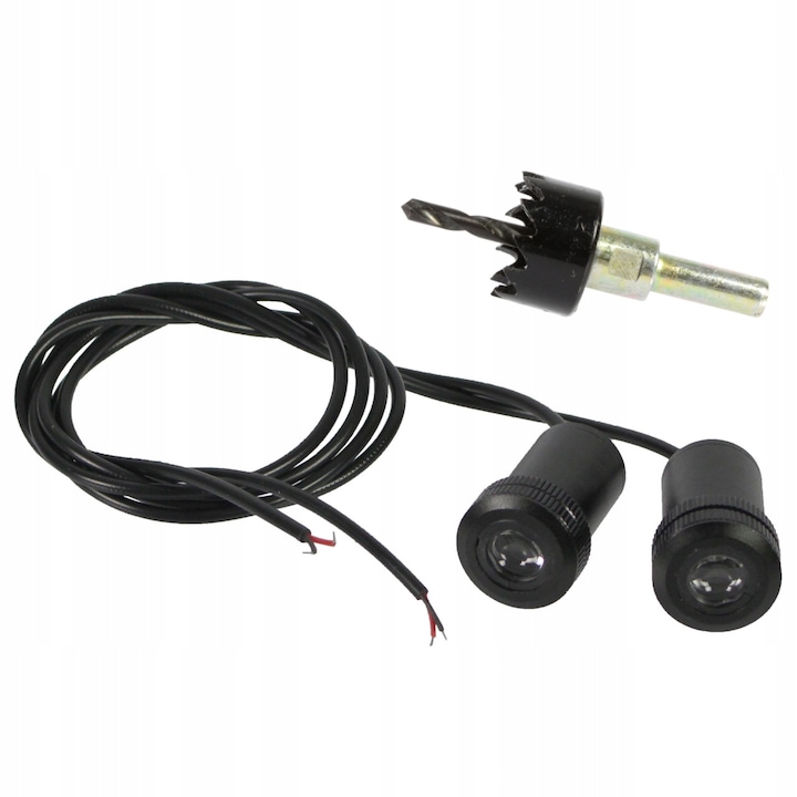 Комплект от 2 лого проектора, Audi 80 B3 B4 90 100 C3 C4 200 A1 A2 A3 ...