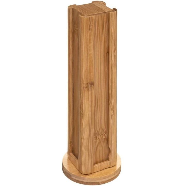 Suport pentru capsule cafea Nespresso, 29x10x10, capacitate 32 bambus