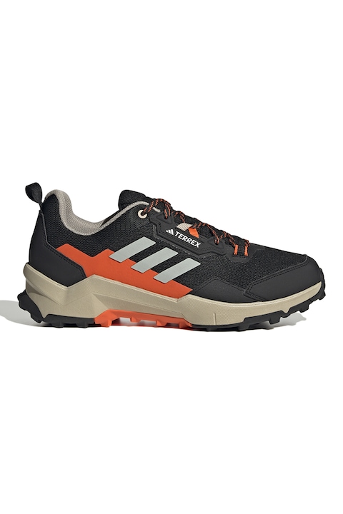 adidas Performance, Terrex Ax4 logós túracipő, Fekete/Narancssárga