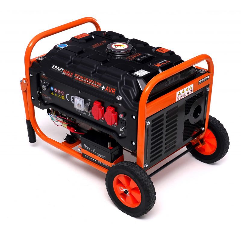 Generator de curent, 3500 W, 12 / 230 V, Kraft&Dele KD162 - eMAG.ro