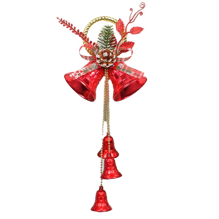 Karácsonyi függő dísz, Jedbesetzt, 17 x 39 cm, Többszínű