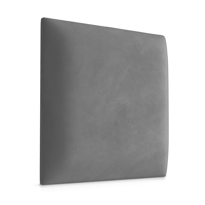 Muralo Kárpitozott 3D panel dekoratív és szigetelő Mérete 30x30 cm Világosszürke