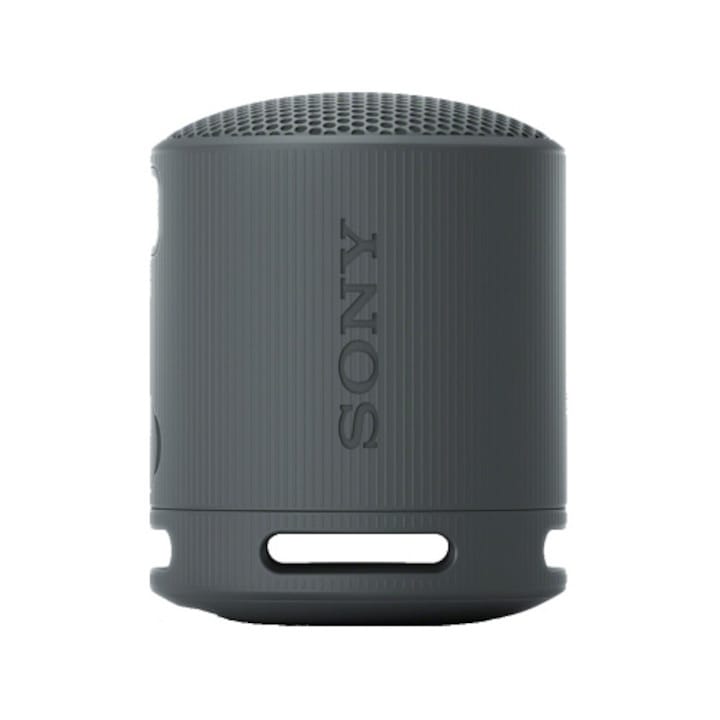 Boxa portabila wireless Sony SRS-XB100B, Bluetooth v5.3, Fast-Pair, IP67, Autonomie 16 ore, USB Type-C, Negru