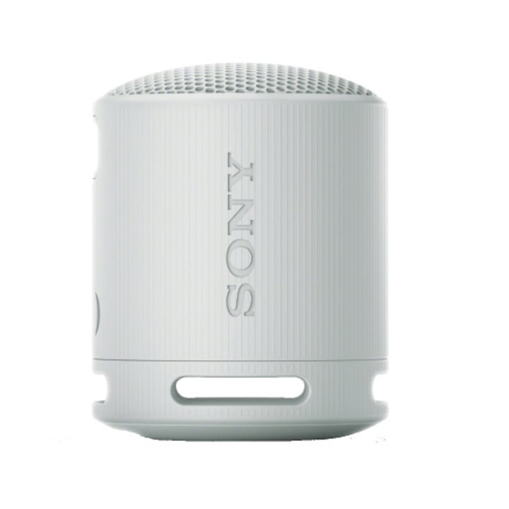 Boxa portabila wireless Sony SRS-XB100H, Bluetooth v5.3, Fast-Pair, IP67, Autonomie 16 ore, USB Type-C, Gri