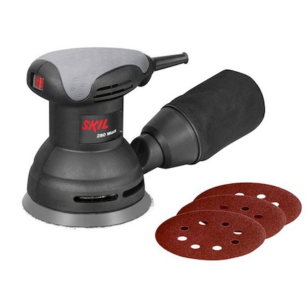 Slefuitor cu excentric Skil, 280 W, 25000 RPM, 125 mm