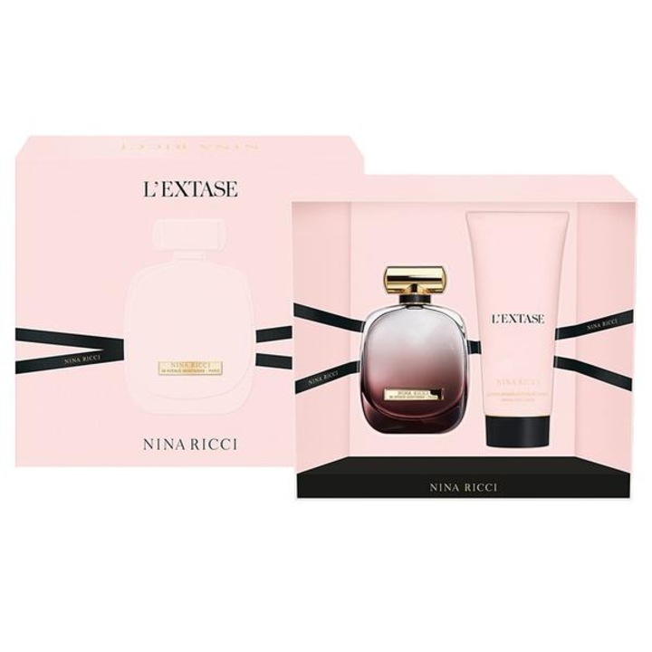 Set Nina Ricci Nina L'Extase: Apa de Parfum, 80ml + Lotiune de corp, 100ml, femei