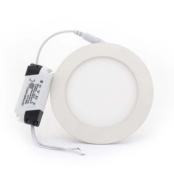 Panou led rotund incastrat 6W Alb neutru Panou led rotund incastrat 6W Alb neutru