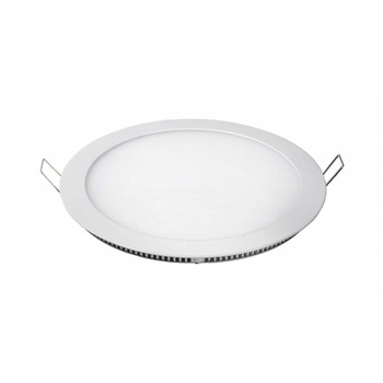 Panou led rotund incastrat 24W Alb cald Panou led rotund incastrat 24W Alb cald