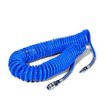 Furtun pneumatic spiralat 6x8mm 6m echipat cu cuple rapide GAV - UCS6 Furtun pneumatic spiralat 6x8mm 6m echipat cu cuple rapide GAV - UCS6