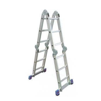 Scara Multifunctionala Aluminiu 4x3 trepte, Profesionala ,14 trepte Scara Multifunctionala Aluminiu 4x3 trepte, Profesionala ,14 trepte
