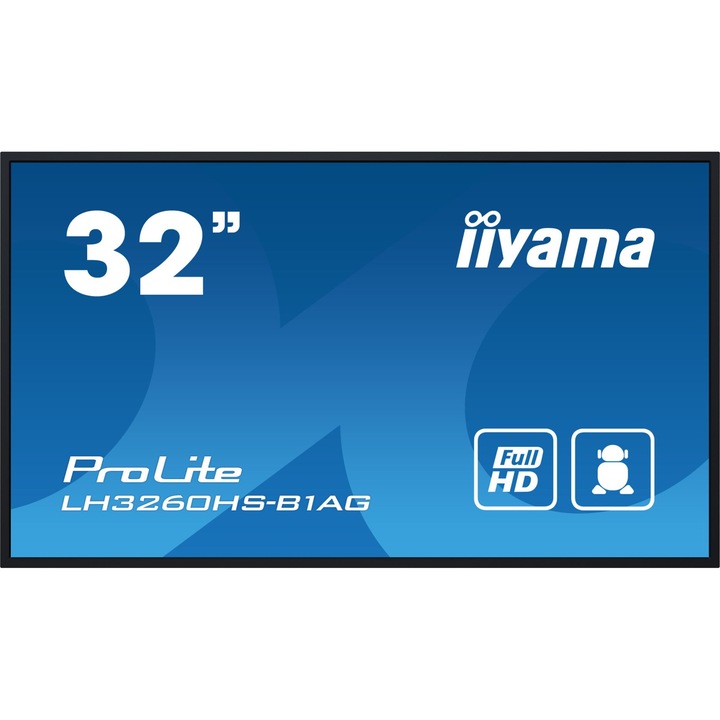 Iiyama 31,5" ProLite LH3260HS-B1AG LED Display, 222509, Monitor