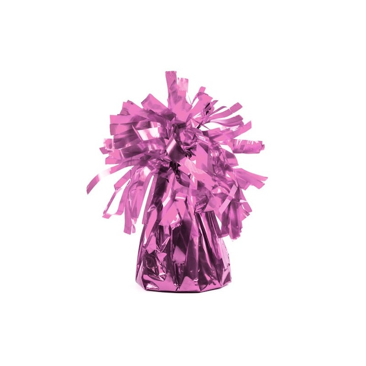 Тежест за балон, PartyDeco, Фолио, 130гр., Розов