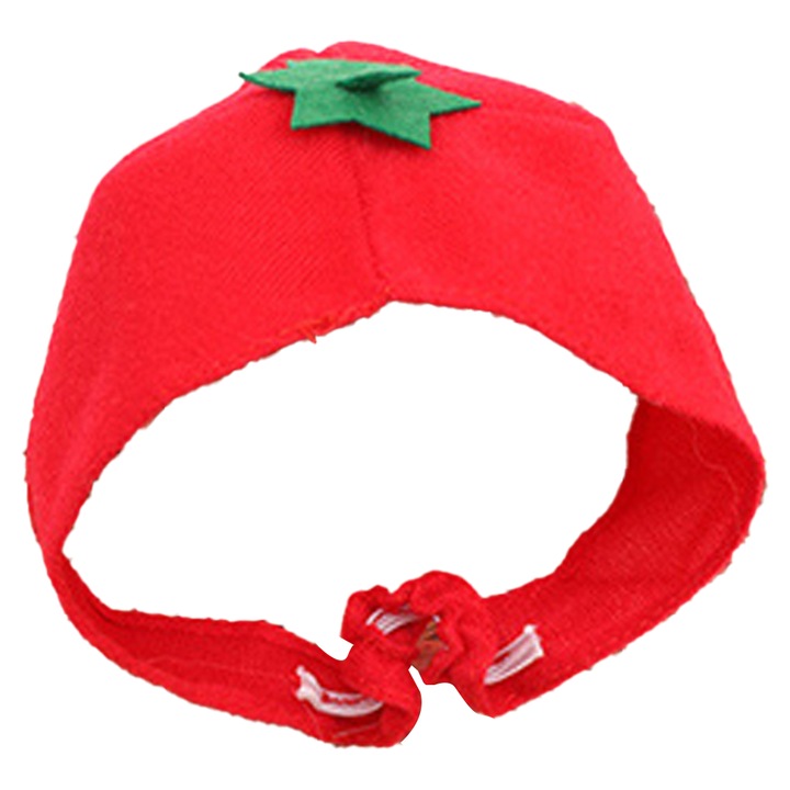 Costum Halloween pentru animale de companie, bumbac, rosu/verde