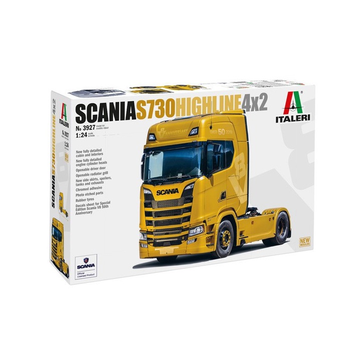 Scania S730 Highline méretarányú, Italeri, 4x2, 1/24