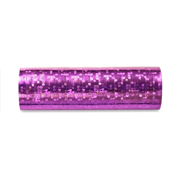 Decoratiune pentru petrecere, PartyDeco, Hartie, 3.8 m, Violet