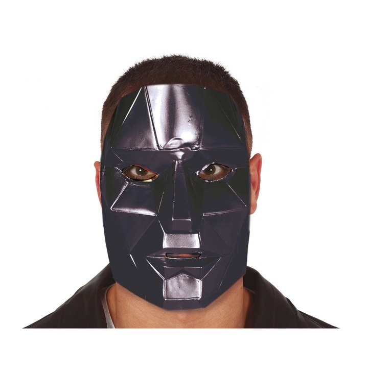 Маска Squid Game, Guirca, Пластмаса, Черна