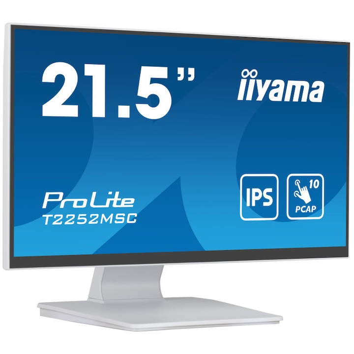 IPS LED monitor, Iiyama, 21,5 hüvelykes, FullHD, DisplayPort/HDMI