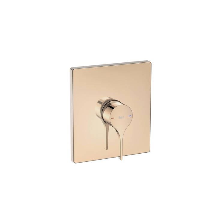 Baterie Roca Insignia, Pentru dus, De exterior, Incorporata, Rose Gold