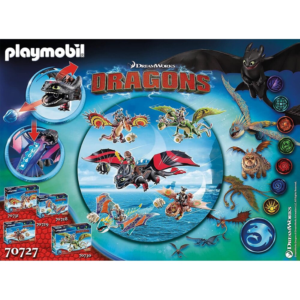 Playmobil 2024 toothless dragon