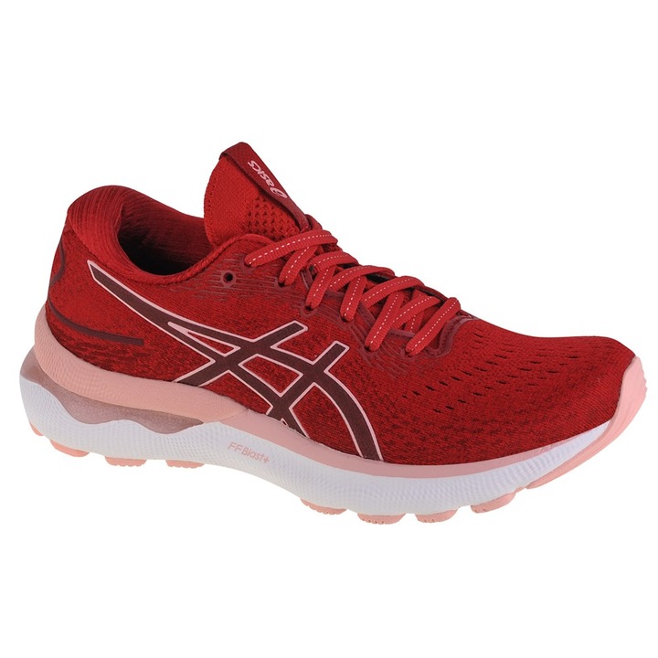 Pantofi sport dama Asics, 763562, Textil, Rosu