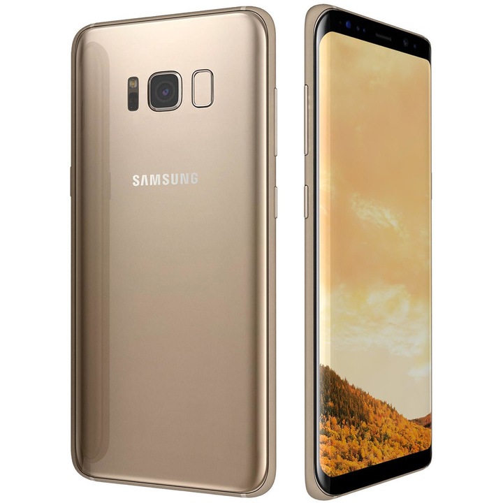 Telefon mobil Samsung Galaxy S8, 64GB, 4G, Gold