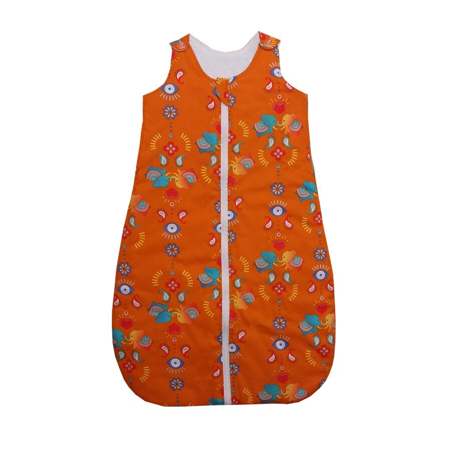 Sac de dormit iarna 2.5 tog Jocul Elefantilor portocaliu 85 cm