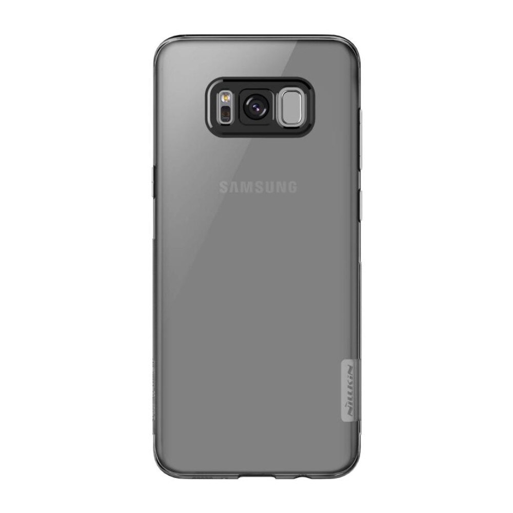 Husa din silicon Nillkin pentru Galaxy S8, negru transparent