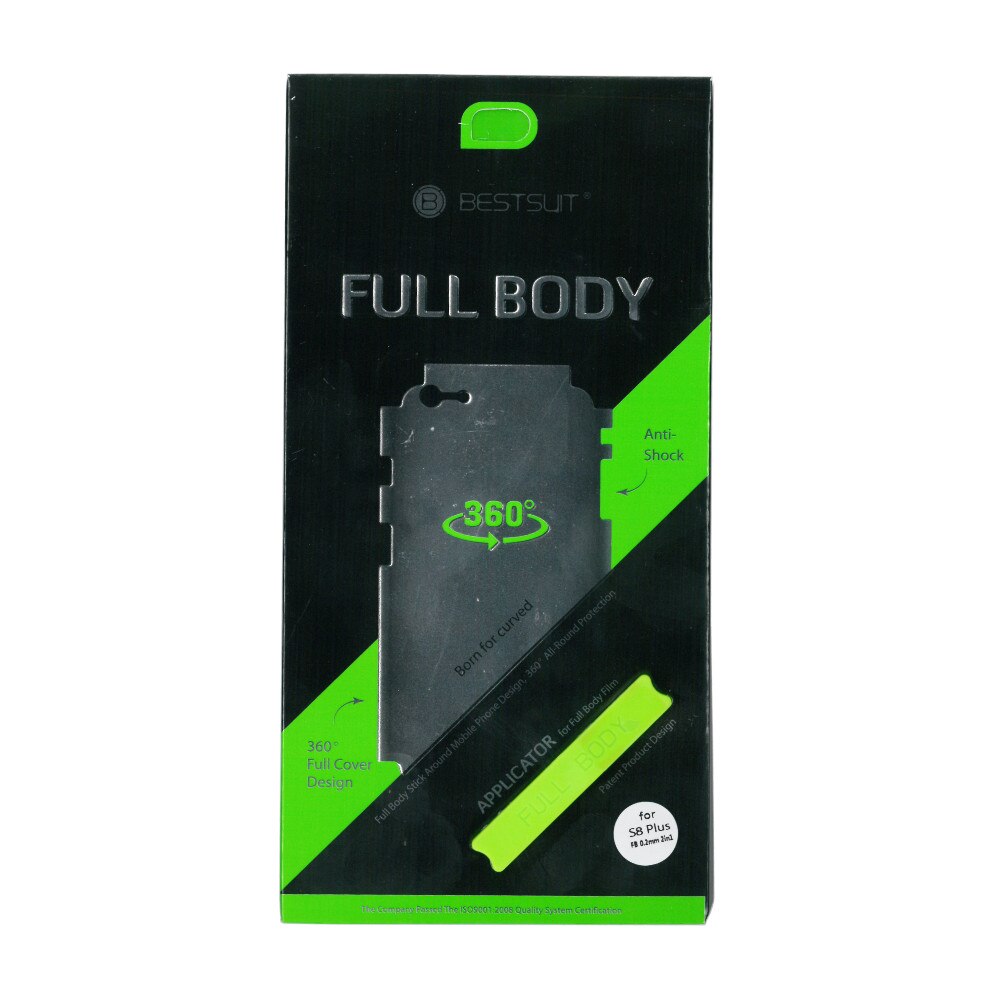 Folie full body cu aplicator Bestsuit pentru Galaxy S8, transparenta
