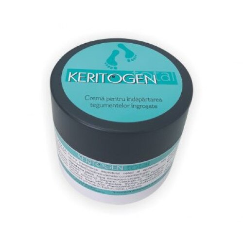 Crema pentru indepartarea tegumentelor ingrosate, KERITOGEN TOTAL , 50 gr