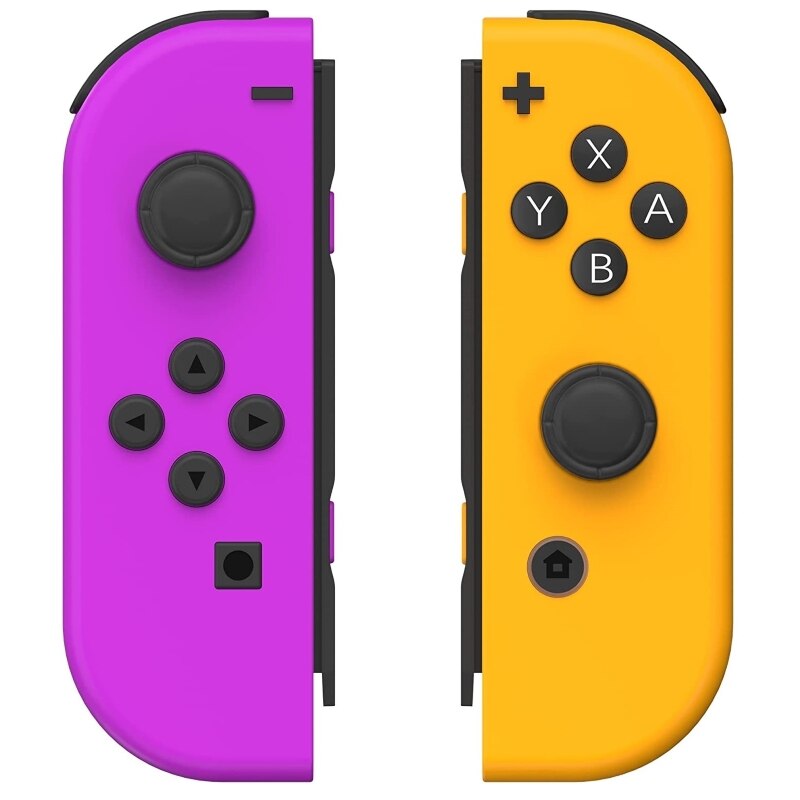 ジ*ー様 Nintendo Switch Gamepad pentru Nintendo Switch, 2 Piese, Mov/Portocaliu - eMAG.ro