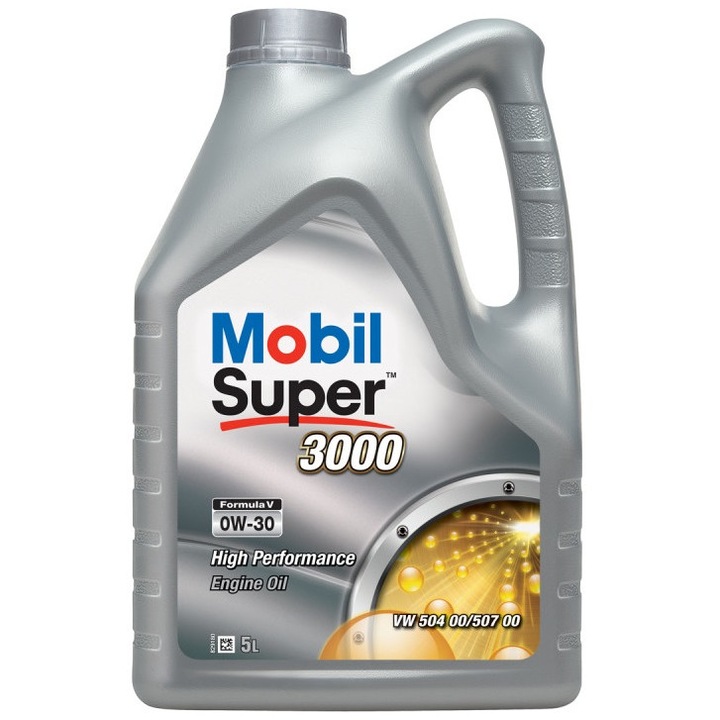 Ulei motor MOBIL Super 3000 Formula V 0W30, volum 5 litri, sintetic