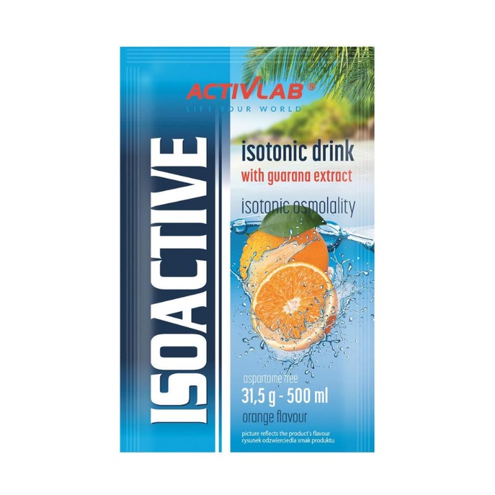 Iso Active, ActivLab, 630 g, portocala