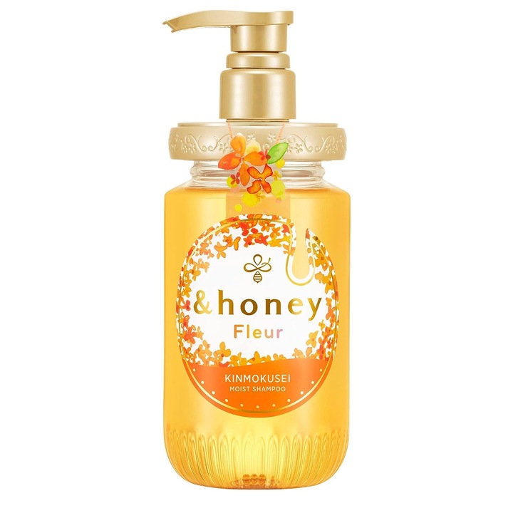 Sampon de par, And Honey, Fleur Kinmokusei, 450 ml