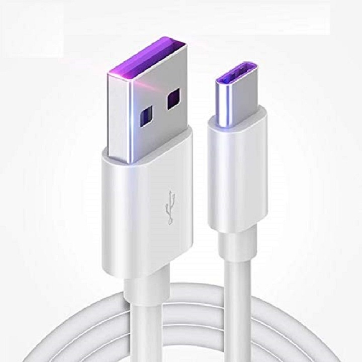 Töltőkábel/adapter, USB A–USB C 5 GBps, 0,3 m, szupergyors töltés, Huawei, Samsung, Xiaomi, Honor számára