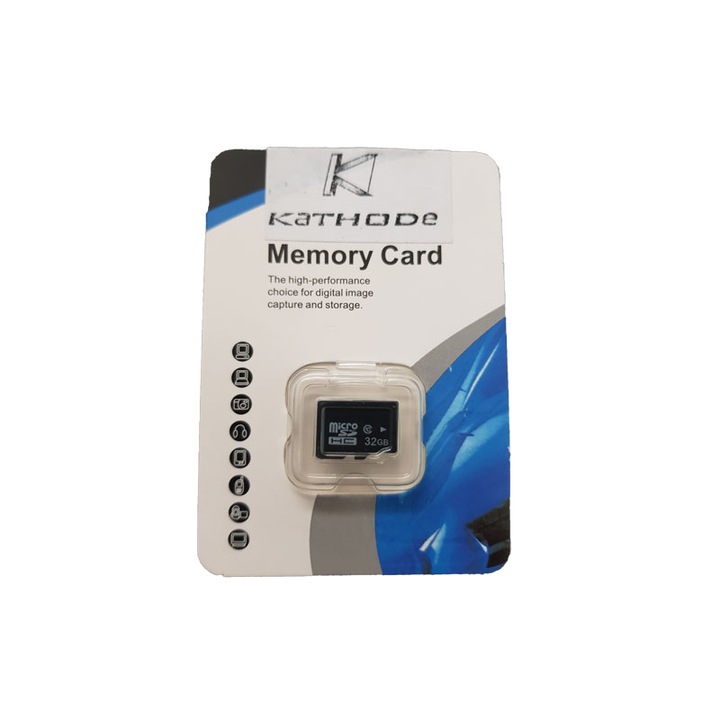 Card de memorie, K KATHODE, 32 GB, Clasa 10, MicroSd Hc
