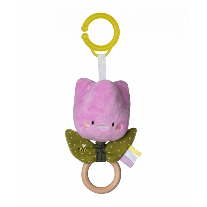 Puha csörgők babáknak, Taf Toys, Tulipán, 18 cm