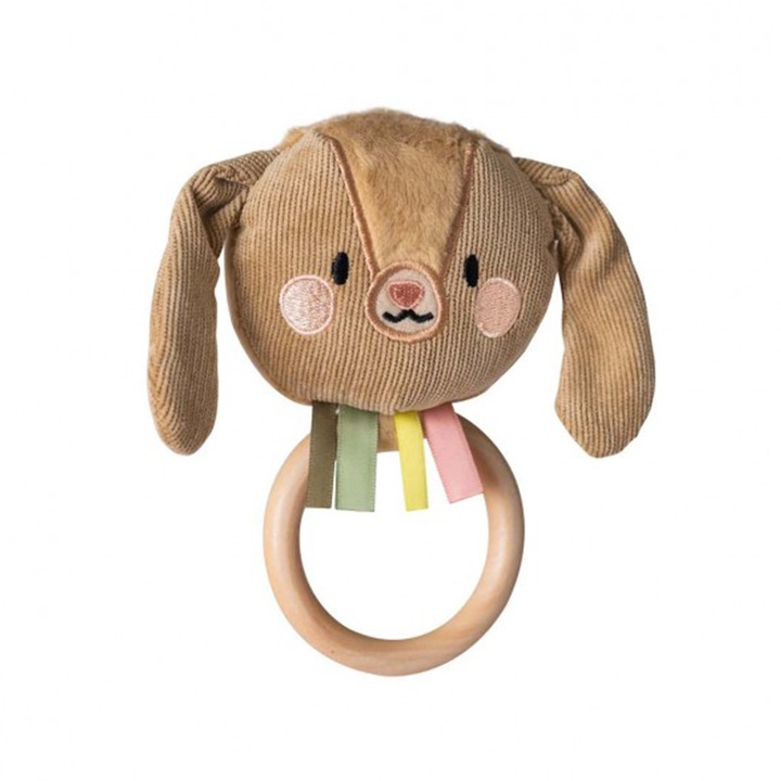 Puha csörgők babáknak, Taf Toys, Jenny Bunny, 18 cm