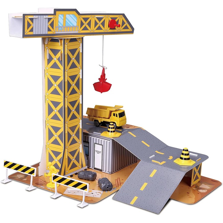 Комплект с кола Maisto Build N Play Строителна площадка